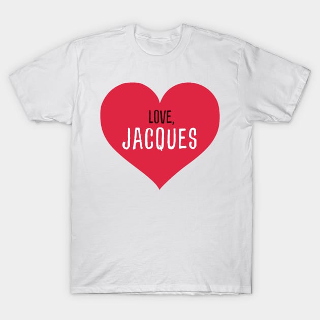 Love, Jacques - Love, Simon T-Shirt by ursoleite